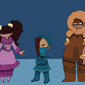 Mi Proyecto del curso: Fábrica de personajes ilustrados. Concept Art, Digital Drawing, Character Design, and Digital Illustration project by Zurisadday Fajardo - 04.05.2021