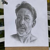 My project in Realistic Portrait with Graphite Pencil course. Portrait Drawing project by dr_paul_evans - 04.04.2021