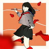 Petals and Katanas. Character Design project by prateek_bhargav - 04.04.2021