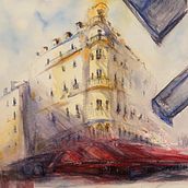 Il mio progetto del corso: Disegno architettonico con acquerello e inchiostro. Projekt z dziedziny  R i sunek architektoniczn użytkownika mauraorlando - 04.04.2021