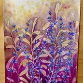 My project in Negative Watercolor Painting for Botanical Illustration course. Watercolor Painting project by Luisa Di Sarno - 04.04.2021
