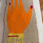 Mi Proyecto del curso: Introducción al tapestry. Un progetto di Uncinetto di Maria Espinoza - 04.04.2021