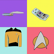 Star Trek TNG. 2D Animation, Graphic Design, and Motion Graphics project by franziska.donath - 04.05.2021