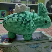 Mi Proyecto del curso: Ternura de Rinoceronte. Crochet project by macarena20 - 04.05.2021