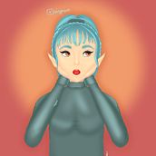 Daydreaming . Digital Illustration project by Eiryn Locke - 04.05.2021