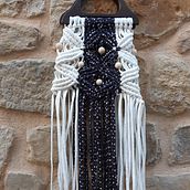 Bolso macramé con trapillo, estilo marinero. Arts, and Crafts project by Idoia Aguirre Viana - 04.05.2021