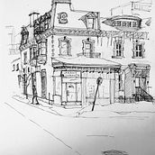 Architectural Illustrations. Architectural Illustration project by Chloe Woods - 04.05.2021