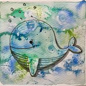 Watercolour playtime. Watercolor Painting project by Chloe Woods - 04.05.2021