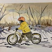 Future Champion. Drawing, Ink Illustration, Sketching, and Watercolor Painting project by Wayne Strong - 04.05.2021
