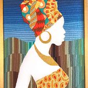 Mi negra. Embroider project by Macarena Gillet Infante - 04.05.2021