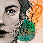 Gazing . Traditional illustration project by Thomas Juulsgaard - 04.05.2021