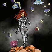 Valerian and laureline. Comic, Drawing, and Traditional illustration project by Thomas Juulsgaard - 04.05.2021