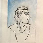 Mi Proyecto del curso: Cuaderno de retratos en acuarela. Drawing project by Alejandra Duque Molina - 04.06.2021
