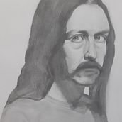 Retrato con lápiz de grafito (Diego Catalán). Un proyecto de Dibujo artístico de Beatriz Vazquez Cid - 06.04.2021