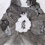 Libélula y Luciérnaga. Artistic Drawing, Portrait Drawing, and Naturalistic Illustration project by León Sebastián Kraft - 04.06.2021