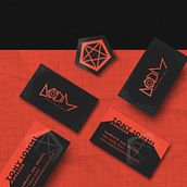Meu projeto do curso: Doom Pizza Visual Identity. Br, ing, Identit, Logo Design, and Graphic Design project by Paulo Henrique Hartmann - 04.06.2021