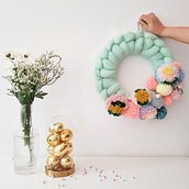 My project in Pom-Pom Design and Creation course Ein Projekt aus dem Bereich Weben von Aim & Dae - 06.04.2021