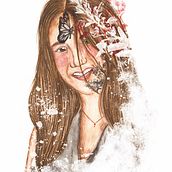 Mi Proyecto del curso: Retrato ilustrado en acuarela. Un proyecto de  de Ana Vieira - 06.04.2021