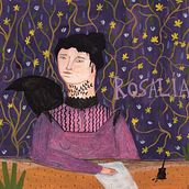 Rosalía de Castro. Traditional illustration project by Laura Tova - 04.06.2021