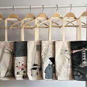 Think more, buy less. Sewing, Creativit, Artistic Drawing, Fiber Arts, Upc, and cling project by Ana Q - 04.06.2021