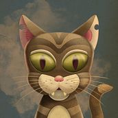 Masha. Ilustração tradicional projeto de David van der Kooij - 06.04.2021