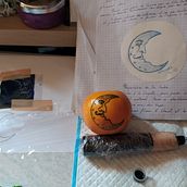 Mon projet du cours : Tatouage pour débutants (Première orange). Tattoo Design project by Mélinda L'Hermine - 04.06.2021