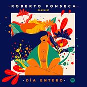 Ilustración para la Playlist en Spotify "Día entero" de Roberto Fonseca. Graphic Design, and Traditional illustration project by Marla Cruz Linares - 12.14.2020