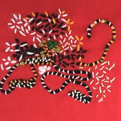Siguiendo al hilo. Mi Proyecto del curso: Bordado: reparación de prendas. Embroider project by Maria - 04.06.2021