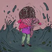 Immigrant song. Un projet de Dessin au cra, on, Dessin artistique, Dessin numérique, Illustration traditionnelle, Illustration à l'encre et Illustration numérique de JUANJO NEZNA - 06.04.2021