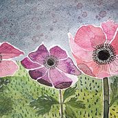 Mon projet du cours : Création de palettes de couleurs à l’aquarelle . % Beatrice Edney tarafından hazırlanan Sulubo, a Resim, Botanik İllüstras, Ve on projesi - 04.06.2021