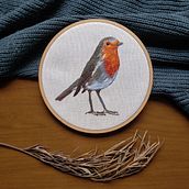 Meu projeto do curso: Pintar com linha: técnicas de ilustração têxtil. Un progetto di Artigianato e Ricamo di Viviane Devereux - 06.04.2021