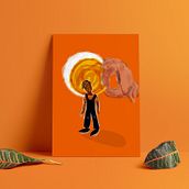 Meu projeto do curso: Ilustração flat com Photoshop. Drawing, Portfolio Development, Traditional illustration, Digital Illustration, and Vector Illustration project by Gabriela - 04.07.2021