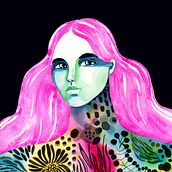 MUJERES POWER. Watercolor Painting project by Paulina Jara - 01.07.2021