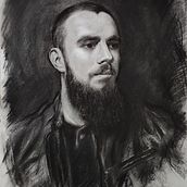 Mi Proyecto del curso: Retrato realista al carboncillo. Fine Arts project by José Antonio Capdepón Vaillo - 04.06.2021