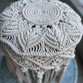 El mundo del macramé. Macramé project by María Angélica Gastó Rosselot - 04.07.2021
