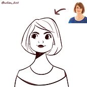 Estudio de Retratos . Portrait Drawing, Digital Drawing, and Traditional illustration project by Wilian Morejon - 04.07.2021