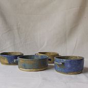 set azul motita // cerámica utilitaria. Ceramics project by Sara Amador Soriano - 04.07.2021