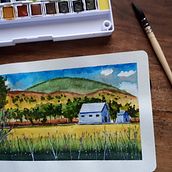 Il mio progetto del corso: Diario di viaggio ad acquerello. Watercolor Painting project by Francesca Bertarelli - 04.07.2021