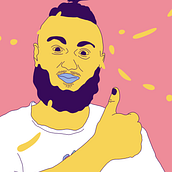 Self Portrait. Animação 2D projeto de Juri Degterev - 07.04.2021