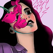 My project in Digital Portraits with Unique Style on Procreate course. Digital Illustration, and Traditional illustration project by lau_mcr - 04.07.2021