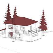 Small Сountry House . Een project van Interieurontwerp van Julia Golubovska - 07.04.2021