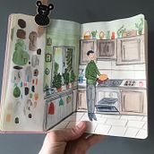 Baba wielkanocna ;-). Character Design, and Children's Illustration project by k.makolina - 04.04.2021