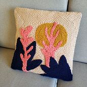 Mi proyecto del curso: cojín. Embroider, and Fiber Arts project by mfferreiro - 04.04.2021