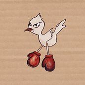 The birds.. Traditional illustration project by Nadine Foertsch - 04.07.2021