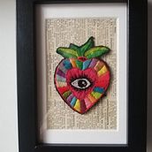 Mi Proyecto del curso: Técnicas de bordado en miniatura. Embroider project by Aitzi Bereber - 04.07.2021