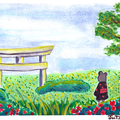 Mi Proyecto del curso: Ilustración en acuarela con influencia japonesa. Ilustração tradicional, Desenho, e Pintura em aquarela projeto de Julieta Triana Leal - 05.06.2022