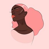 Mundo Pink. Portrait Drawing, and Traditional illustration project by Quézia Ferrazoli de Paula Carvalho - 04.08.2021