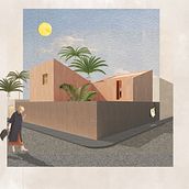 Mi Proyecto del curso: Representación gráfica de proyectos arquitectónicos. Architecture, Graphic Design, Interior Architecture, Interior Design, L, scape Architecture, Collage, Digital Architecture, Architectural Illustration, and Traditional illustration project by Mádelin Lezcano - 06.21.2021