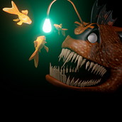 PEZ RAPE. 3D project by José antonio Brito peña - 03.20.2021