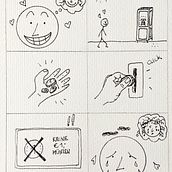Mein Kursprojekt: Zeichnen für Anfänger Niveau -1. Traditional illustration project by Marion Brenner - 04.08.2021